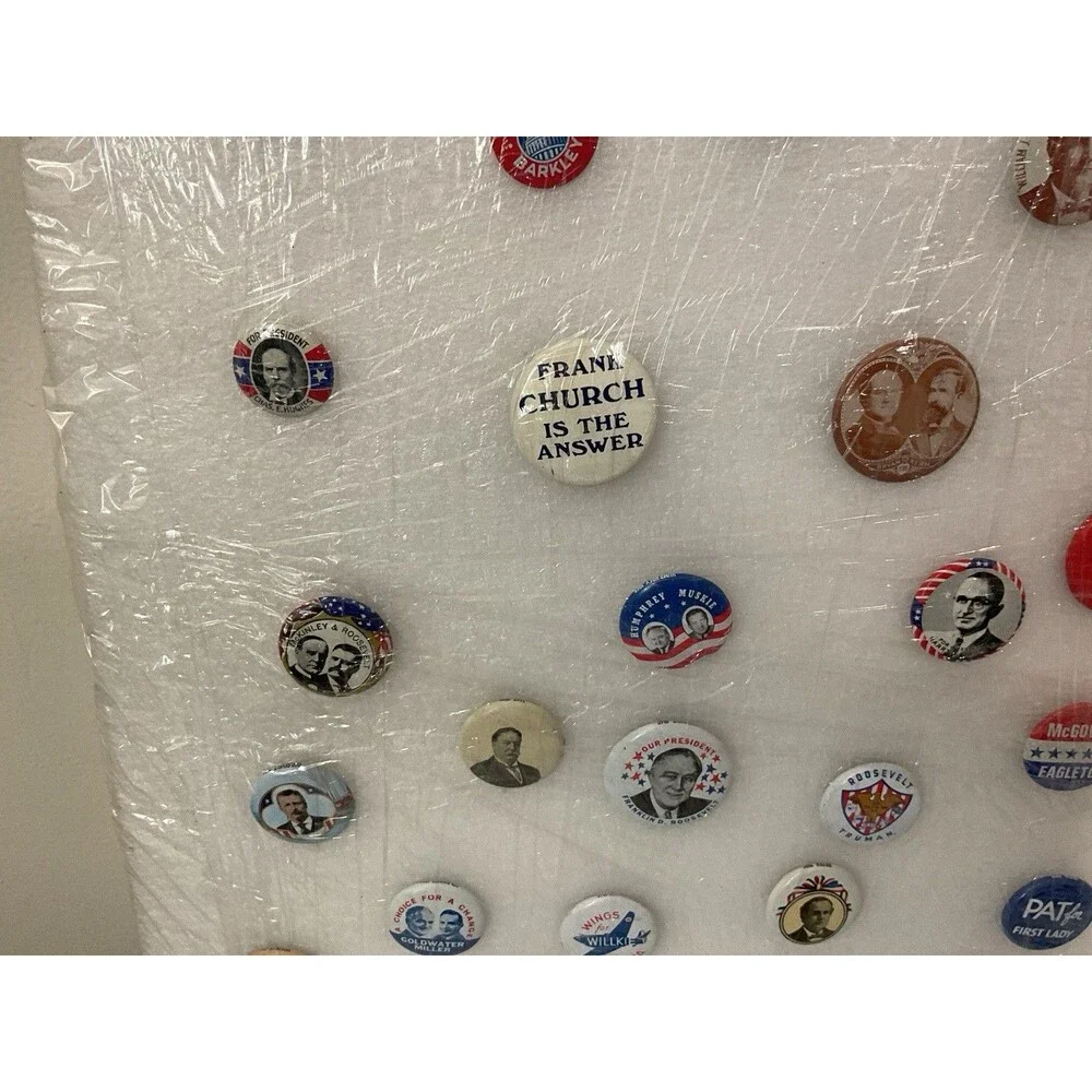 Political Campaign Button Collection - Picture 8 of 8